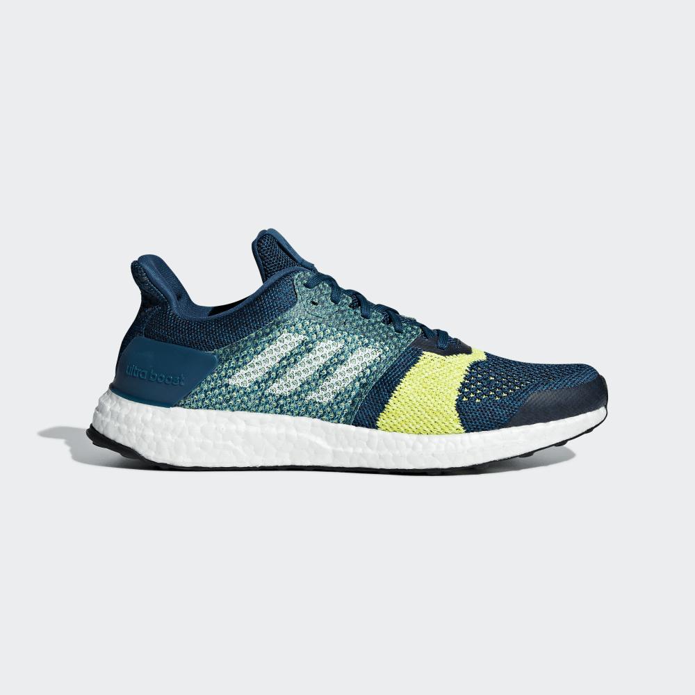 Adidas Men's Ultraboost ST Running Shoes White Ireland B37695